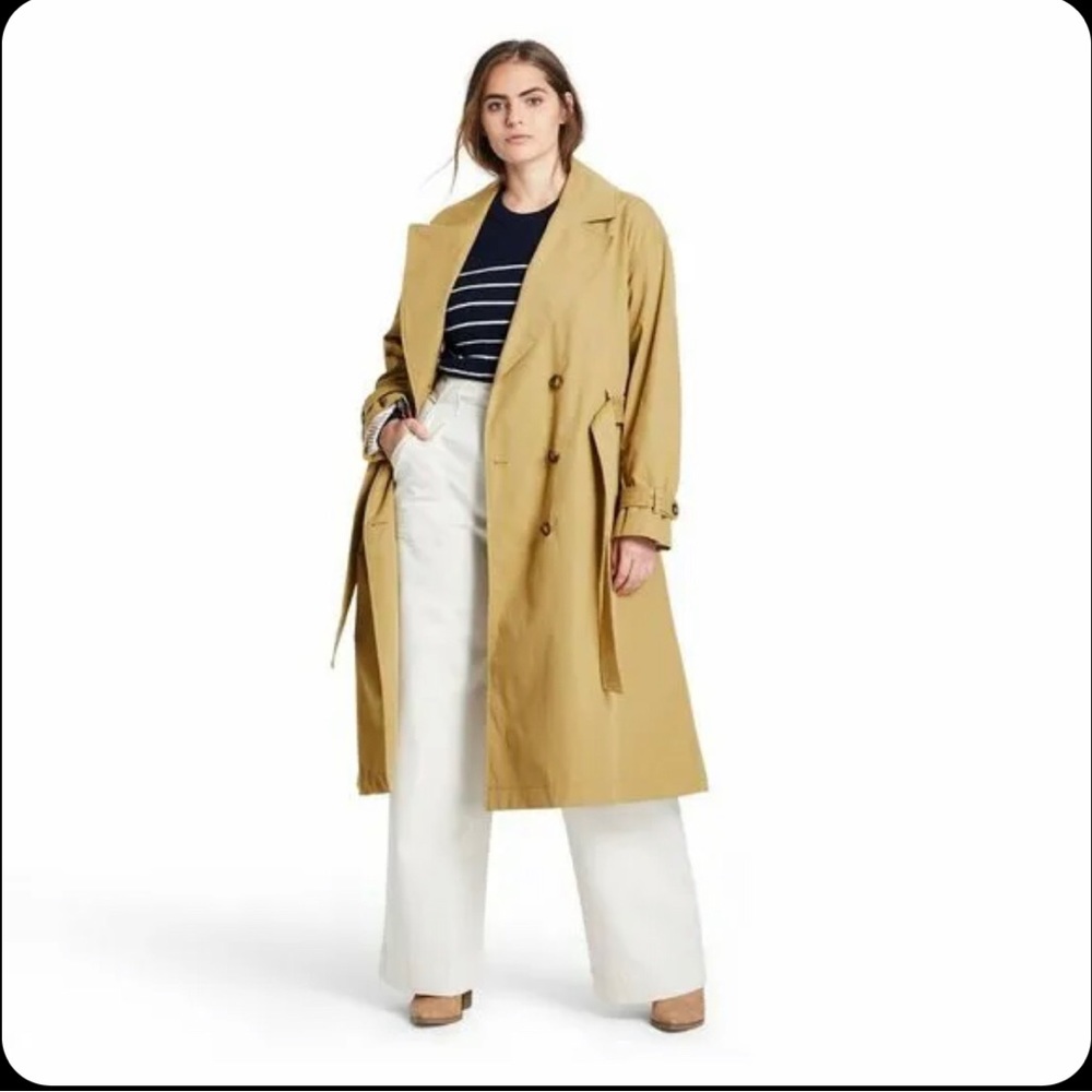 NWT Nili Lotan x Target Women’s Long Relaxed Tailored Trench Coat NWT Small